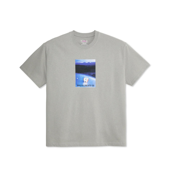 Polar Skate Co - Core Tee (Silver) | stebra skateshop camiseta 
