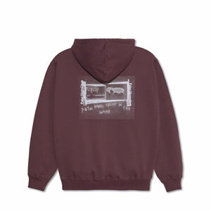 Polar Skate Co - Beautiful Horse Hoodie (Plum) | stebra skateshop  Sudadera con capucha caballo 