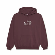 Cargar imagen en el visor de la galería, Polar Skate Co - Beautiful Horse Hoodie (Plum) | stebra skateshop  Sudadera con capucha caballo 