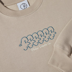 Polar Skate Co - Faces Crewneck (Taupe)