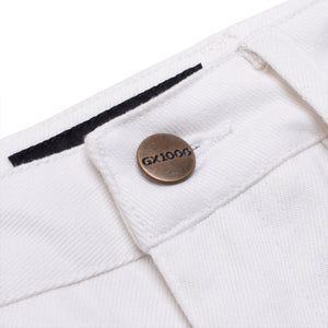 GX1000 - Baggy Denim Pant (White)