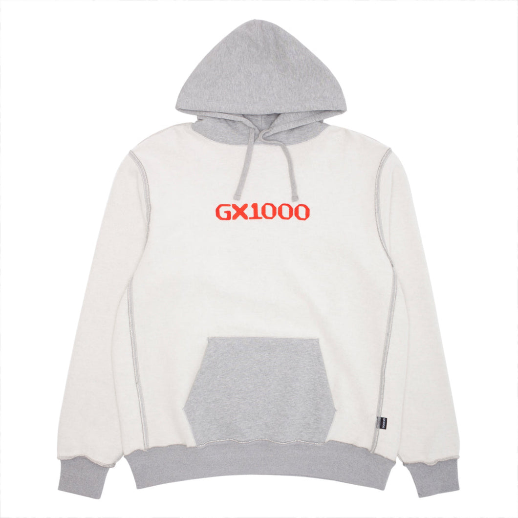 GX1000 - OG Logo Inside Out Hoodie (Grey) | stebra skateshop sudadera con capucha 