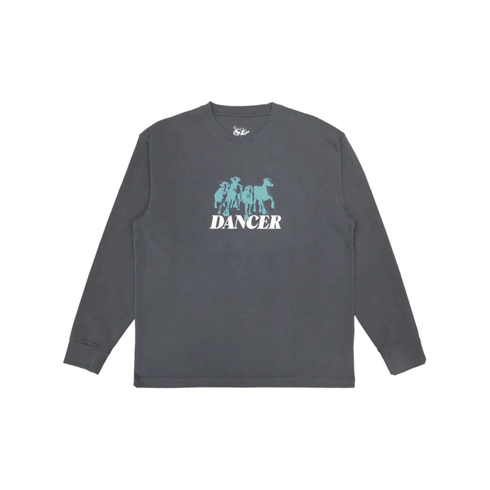 Dancer - Step Aside Longsleeve Tee (Charcoal)