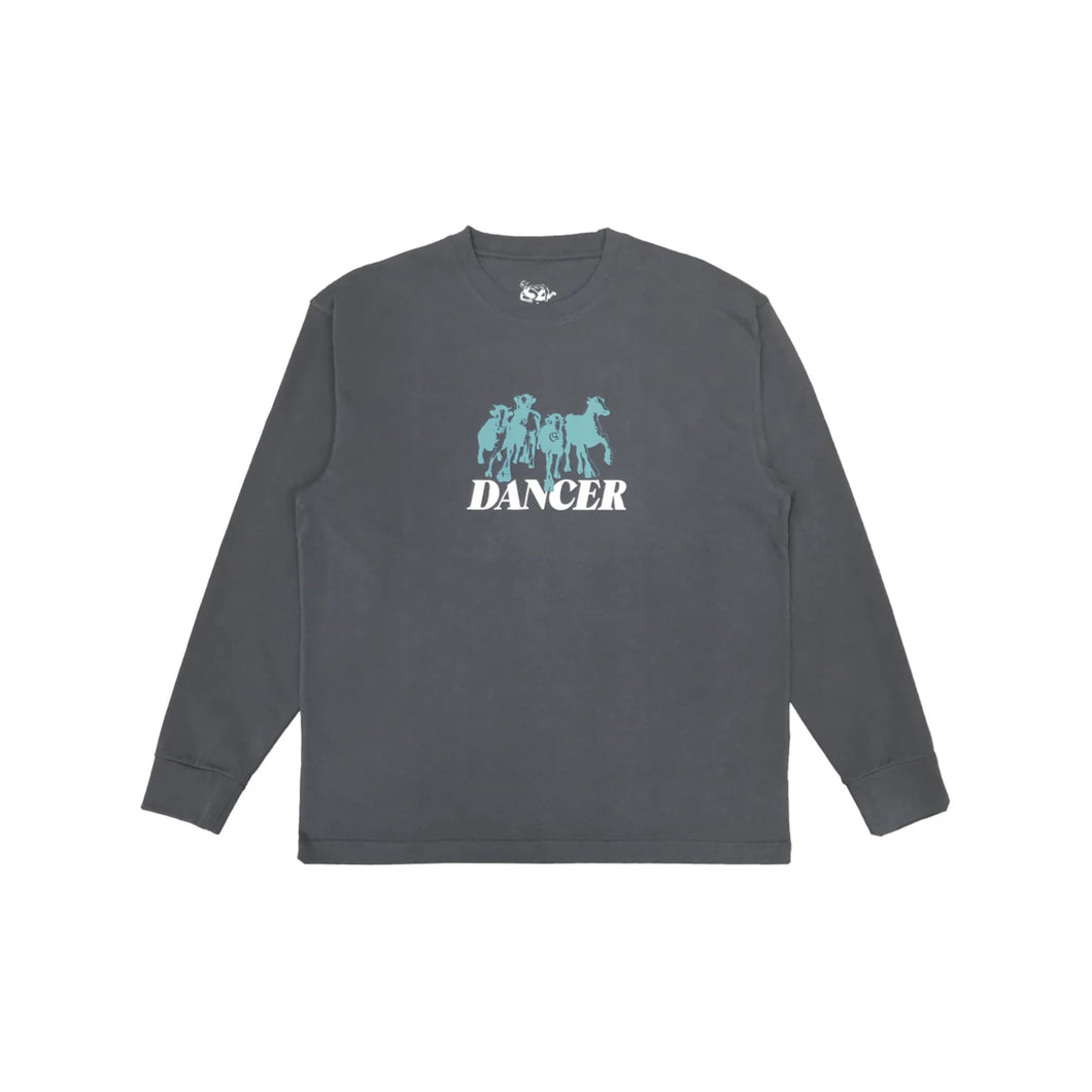 Dancer - Step Aside Longsleeve Tee (Charcoal)
