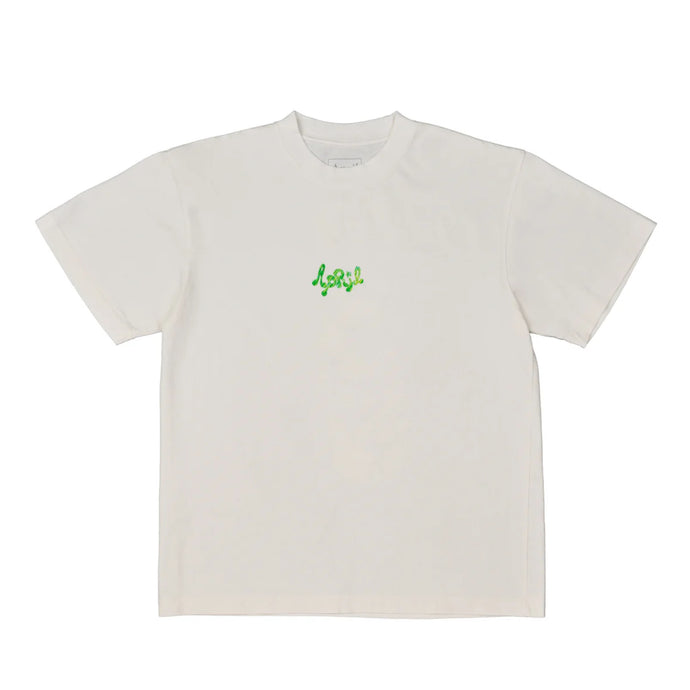 April Skateboards - Mushroom Tee by Ema Gaspar (White)