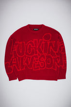 Cargar imagen en el visor de la galería, Fucking Awesome - PBS Knit Sweater (Red)