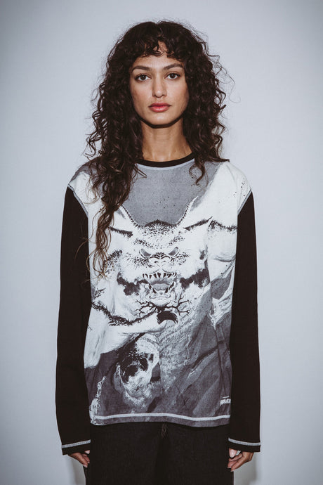 Fucking Awesome - Better Half Longsleeve Tee (Black)