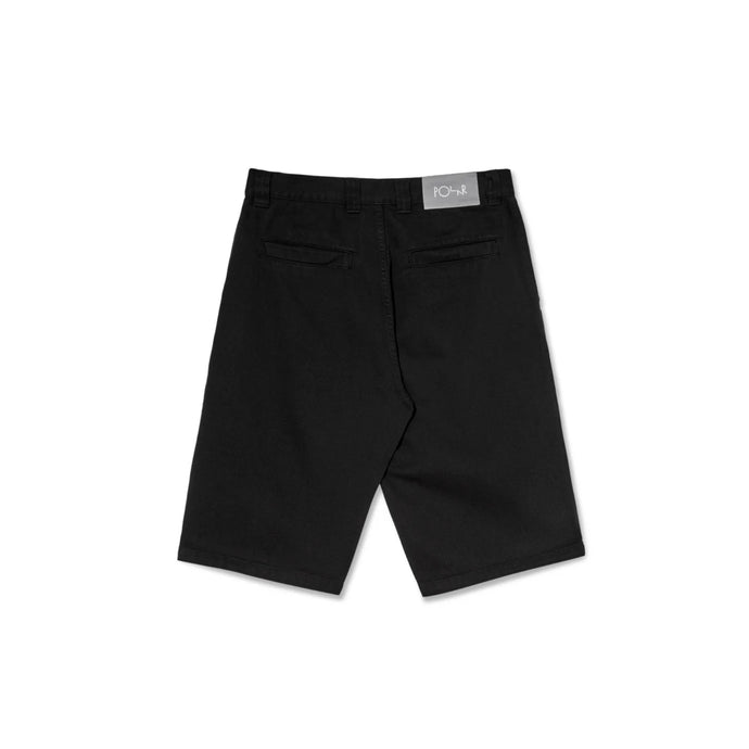 Polar Skate Co - ‘44! Twill Shorts (Black) | stebra skateshop pantalón ancho corto big boy 