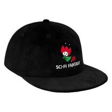 Cargar imagen en el visor de la galería, Sci-Fi Fantasy - Flying Rose Hat (Black)