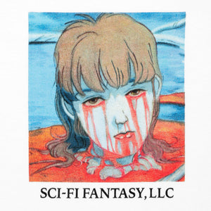 Sci-Fi Fantasy - Leaking Eyes Tee (White)