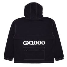 Cargar imagen en el visor de la galería, GX1000 - OG Logo Anorak (Black) | stebra skateshop chaqueta impermeable logo reflectante 