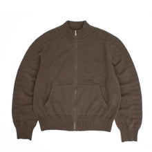 Cargar imagen en el visor de la galería, Yardsale - Faldo Knitted Full-Zip (Brown)