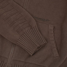 Cargar imagen en el visor de la galería, Yardsale - Faldo Knitted Full-Zip (Brown)