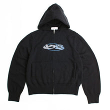 Cargar imagen en el visor de la galería, Yardsale - Glitz Knitted Hood (Black)