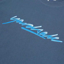 Cargar imagen en el visor de la galería, Yardsale - Script Tee (Blue)