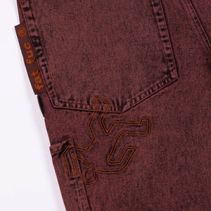 fuc - Work Shorts (Maroon)