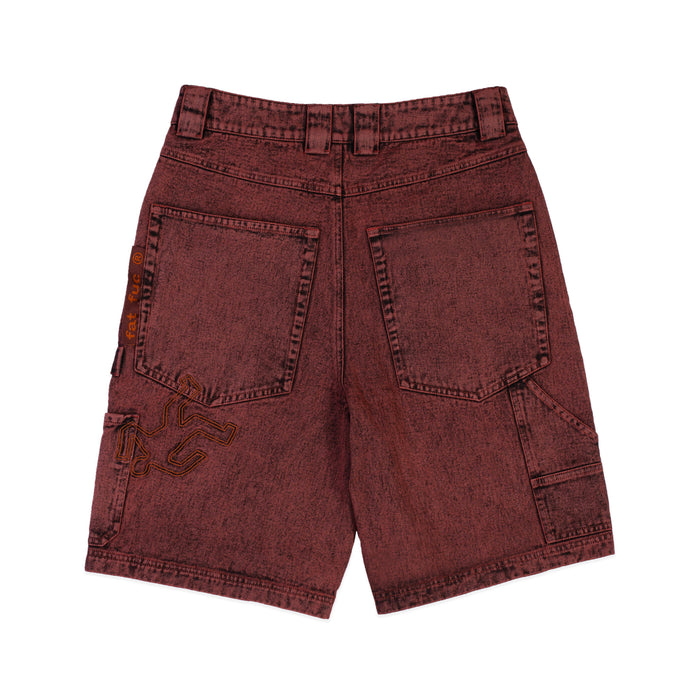 fuc - Work Shorts (Maroon)