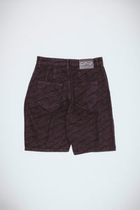 Fucking Awesome - Baggy Pleated Denim Shorts (Black)