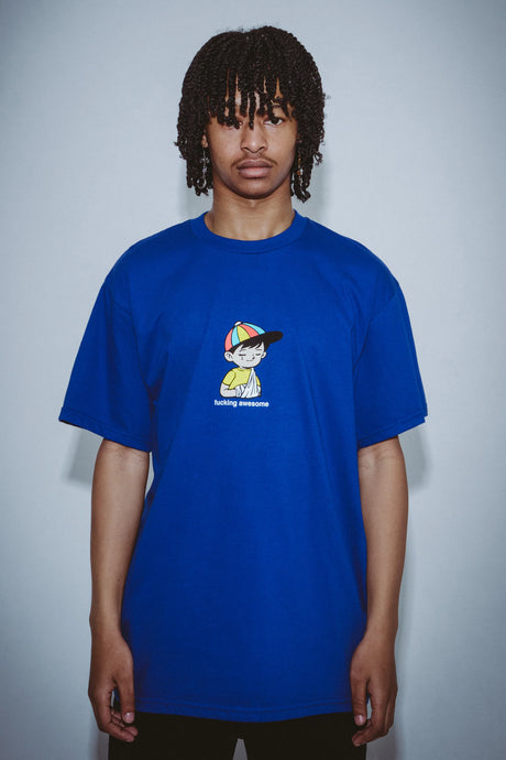 Fucking Awesome - Wanto Kid Tee (Royal)