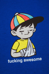 Fucking Awesome - Wanto Kid Tee (Royal)