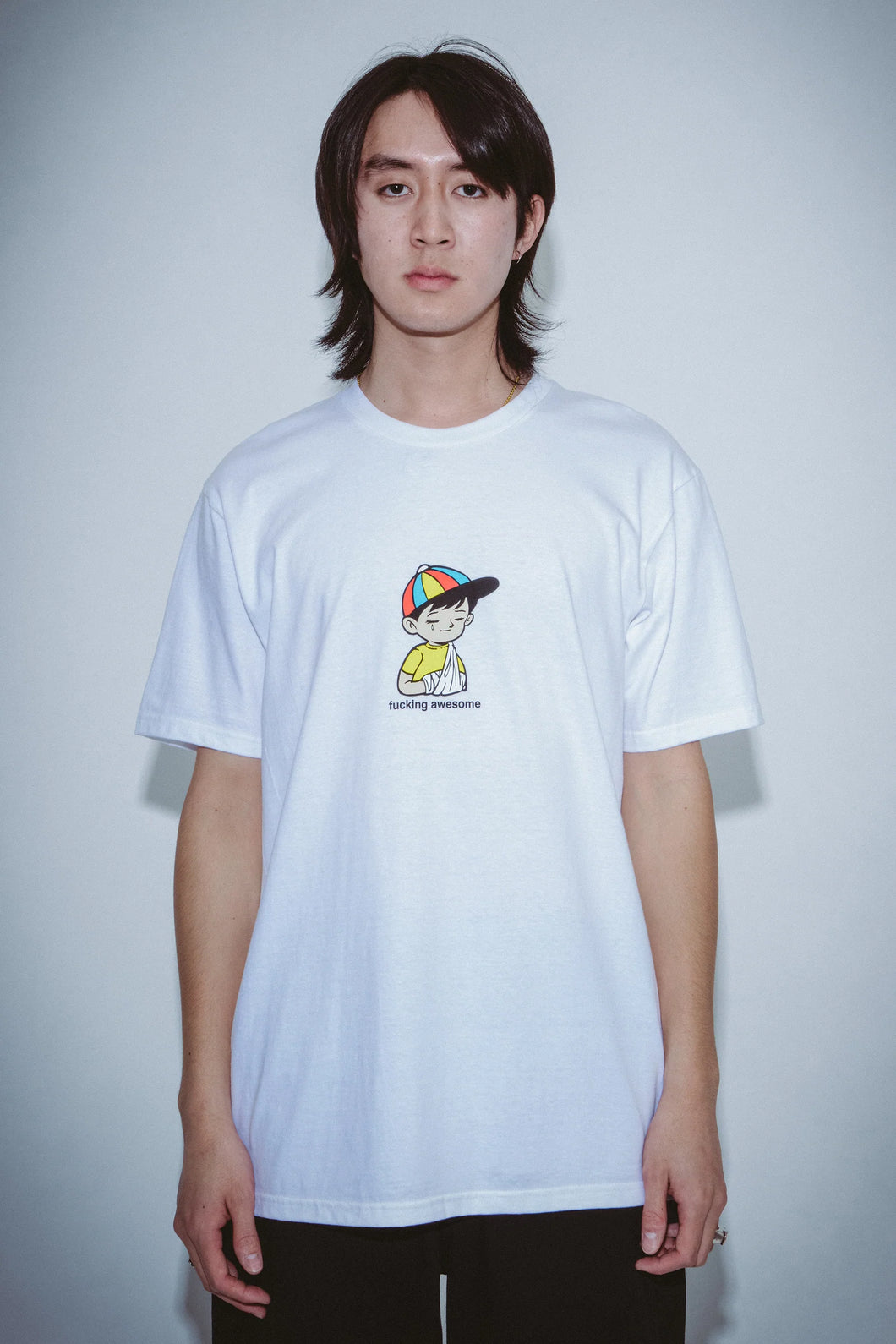 Fucking Awesome - Wanto Kid Tee (White) | stebra skateshop 