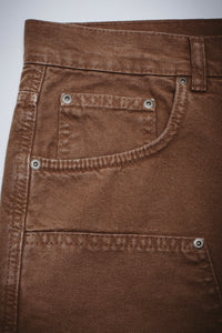 Fucking Awesome - Canvas Double Knee Short (Brown)