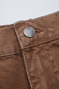 Fucking Awesome - Canvas Double Knee Short (Brown)