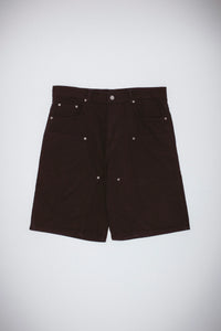 Fucking Awesome - Canvas Double Knee Short (Black) | stebra skateshop 