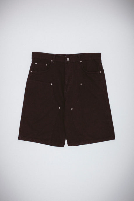 Fucking Awesome - Canvas Double Knee Short (Black) | stebra skateshop 