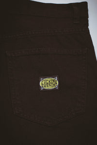 Fucking Awesome - Canvas Double Knee Short (Black)