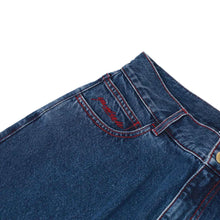 Cargar imagen en el visor de la galería, Yardsale - Phantasy Jeans (Denim/Red)