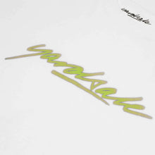 Cargar imagen en el visor de la galería, Yardsale - Script Tee (White)