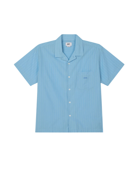 Obey -Rizzo SS Shirt (Cerulean)