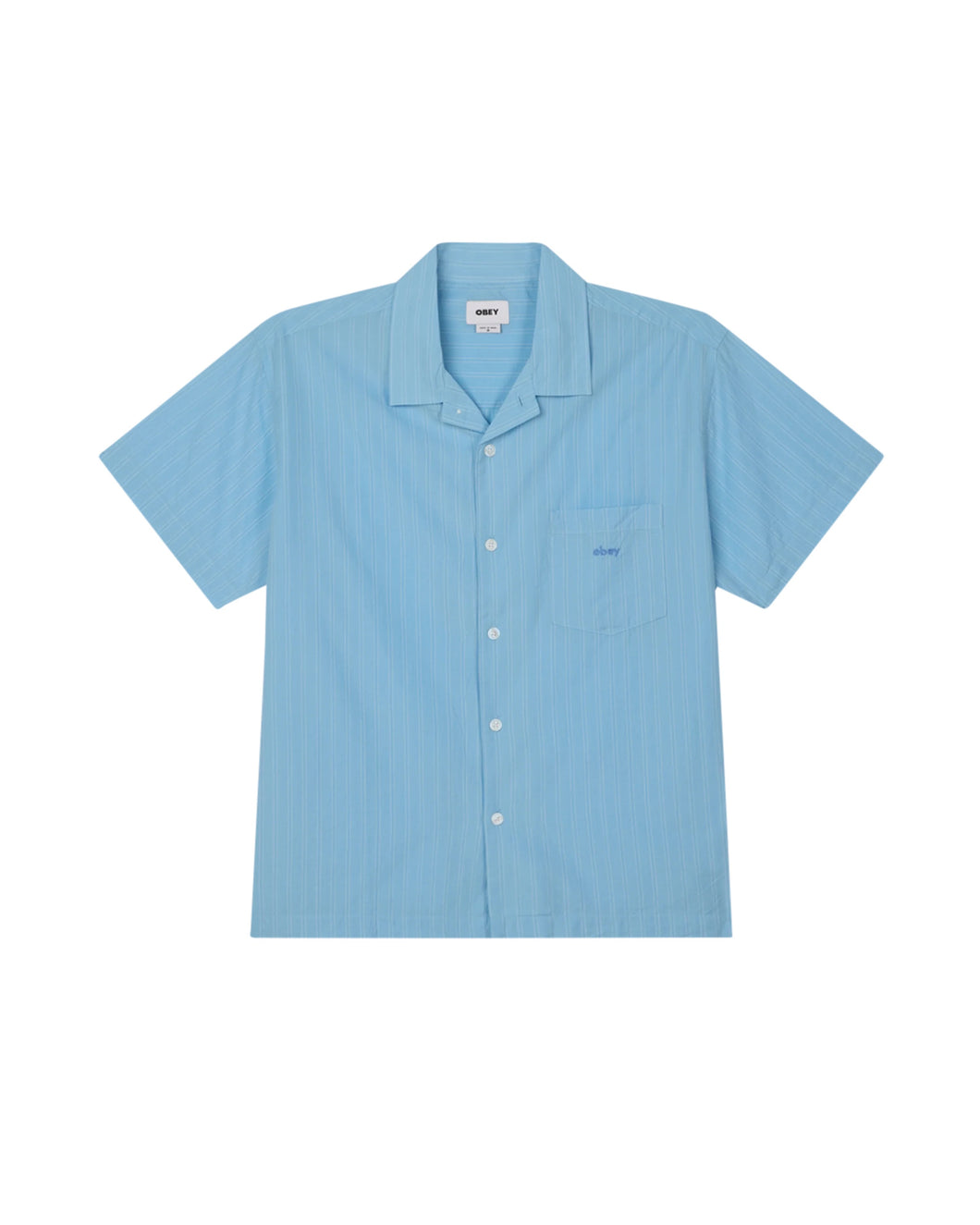Obey -Rizzo SS Shirt (Cerulean)