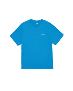 Obey - Poppies Tee (Azure Blue)
