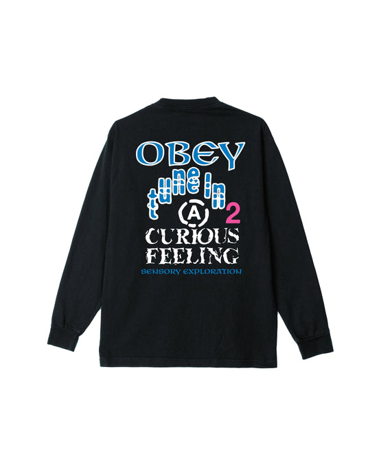 Obey - Sensory Exploration Longsleeve Tee (Pigment Black)