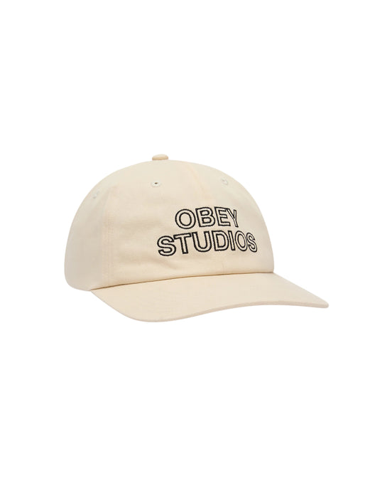 Obey -Obey Studios Hat (Unbleached)