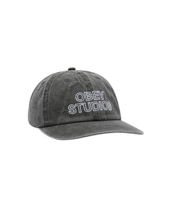 Obey - Obey Studios Hat (Pigment Black)