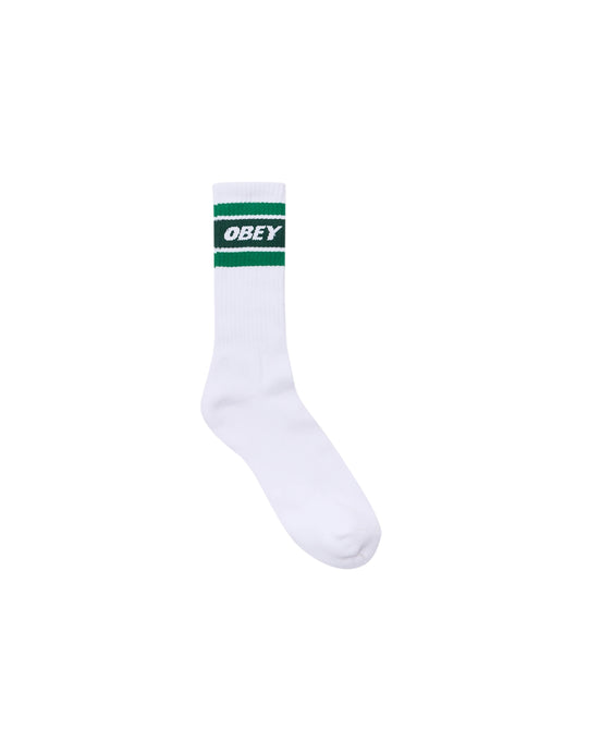 Obey - Cooper II Socks (White/Green)