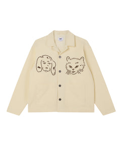 Obey - Vesta shirt Jacket (Egret)