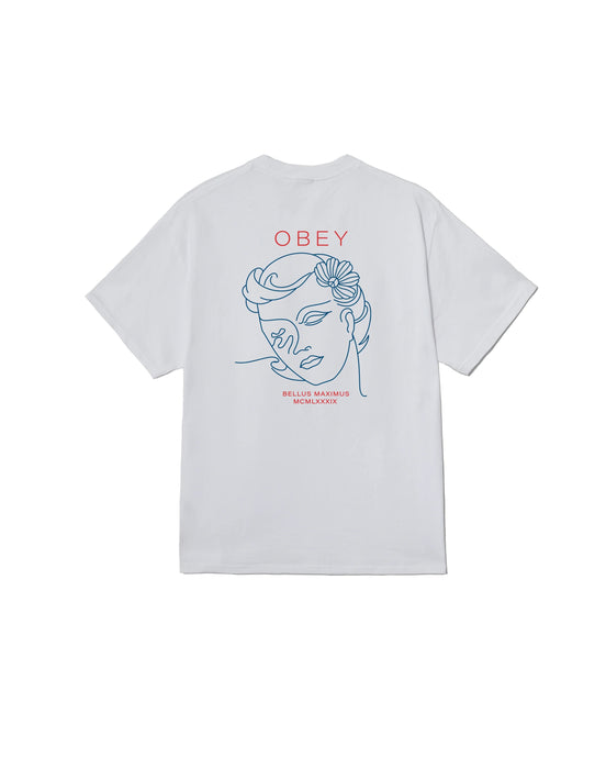 Obey - Bella Maximum Tee (White) | stebra skateshop 