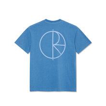 Cargar imagen en el visor de la galería, Polar Skate Co - Stroke Logo Contrast Tee (French Blue)