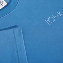 Cargar imagen en el visor de la galería, Polar Skate Co - Stroke Logo Contrast Tee (French Blue)