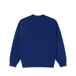Polar Skate Co - Dave Crewneck (Deep Royal Blue)