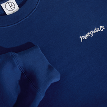 Cargar imagen en el visor de la galería, Polar Skate Co - Dave Crewneck (Deep Royal Blue)