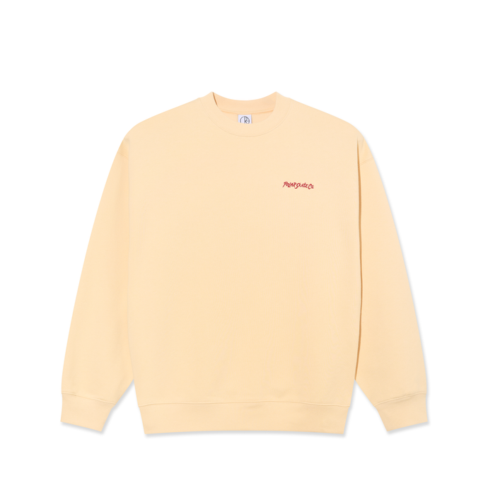 Polar Skate Co - Dave Crewneck (Oatmeal)