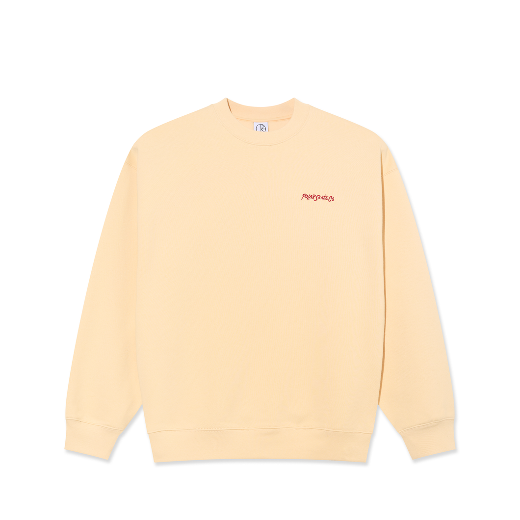 Polar Skate Co - Dave Crewneck (Oatmeal)