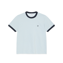 Cargar imagen en el visor de la galería, Polar Skate Co - Ringer Tee (LightBlue/Navy)