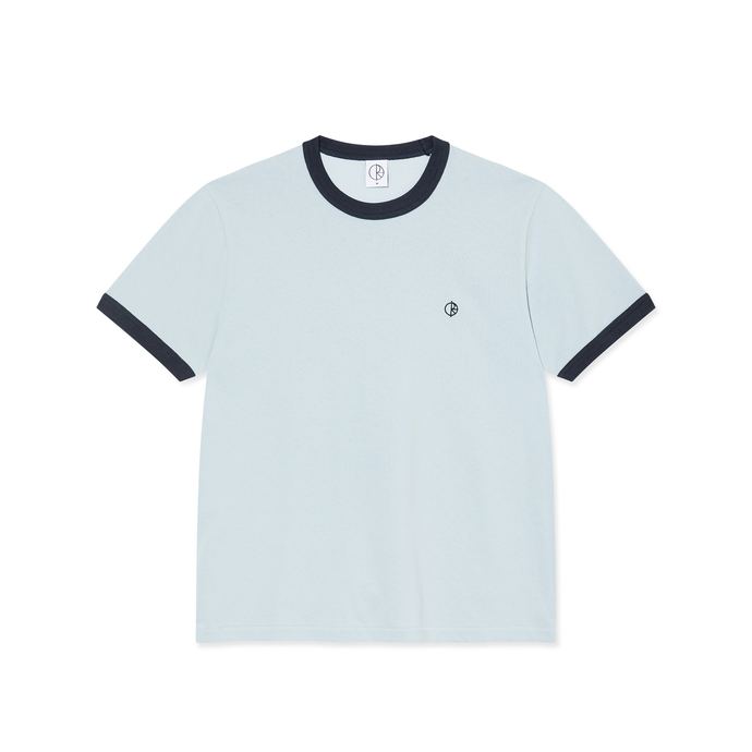 Polar Skate Co - Ringer Tee (LightBlue/Navy)