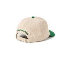 Cargar imagen en el visor de la galería, Polar Skate Co - Stroke Logo Sai Cap (Ecru/Green)